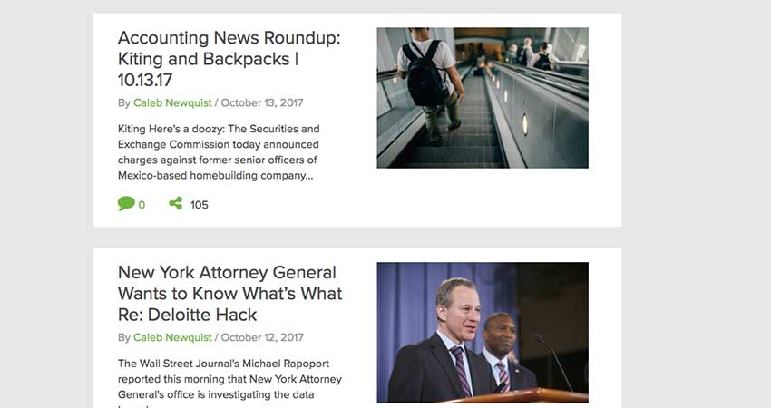 franchise accounting