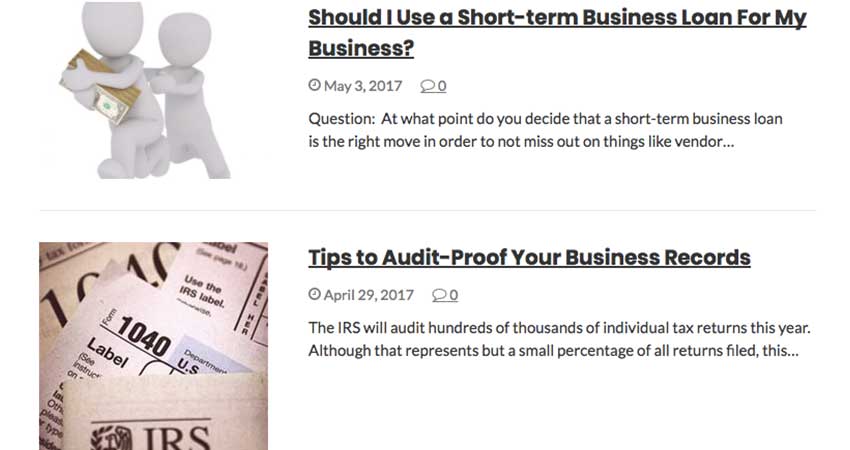 small business accounting